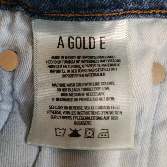 Agolde Sophie Crop fray hem jeans size 25 - Picture 11 of 12